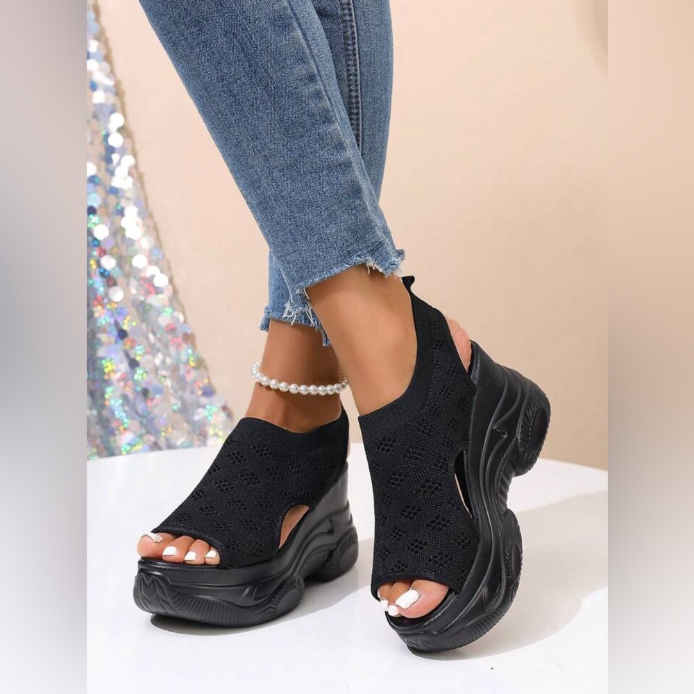 Women’s Platform Fashion Casual Women Shoes Hollow Out High Heel Sandals